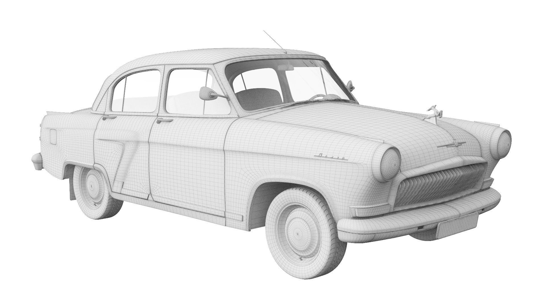GAZ 21 Volga 3D model_10
