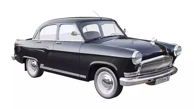GAZ 21 Volga 3D model
