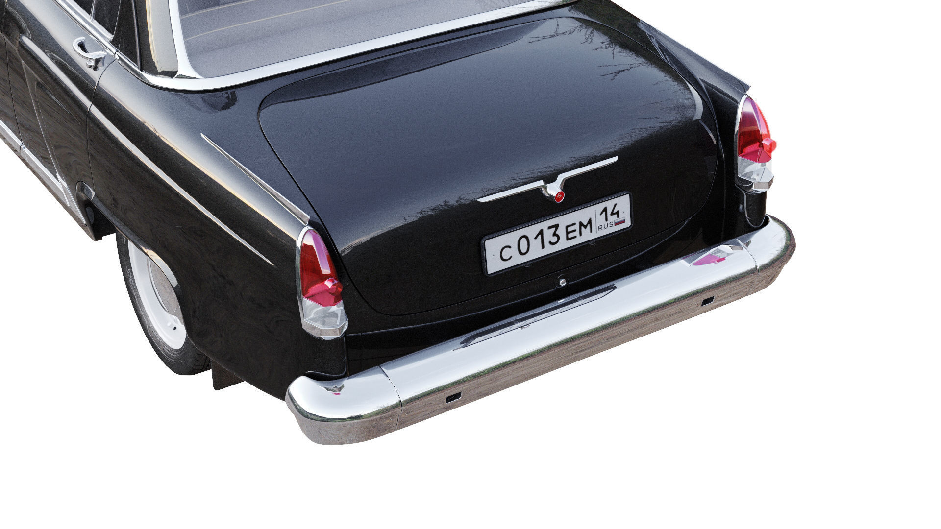 GAZ 21 Volga 3D model_6