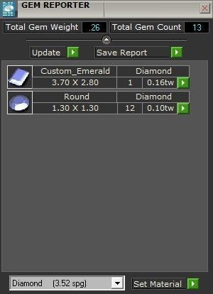 Emerald Halo Openwork Ring 0595 3D print model_5