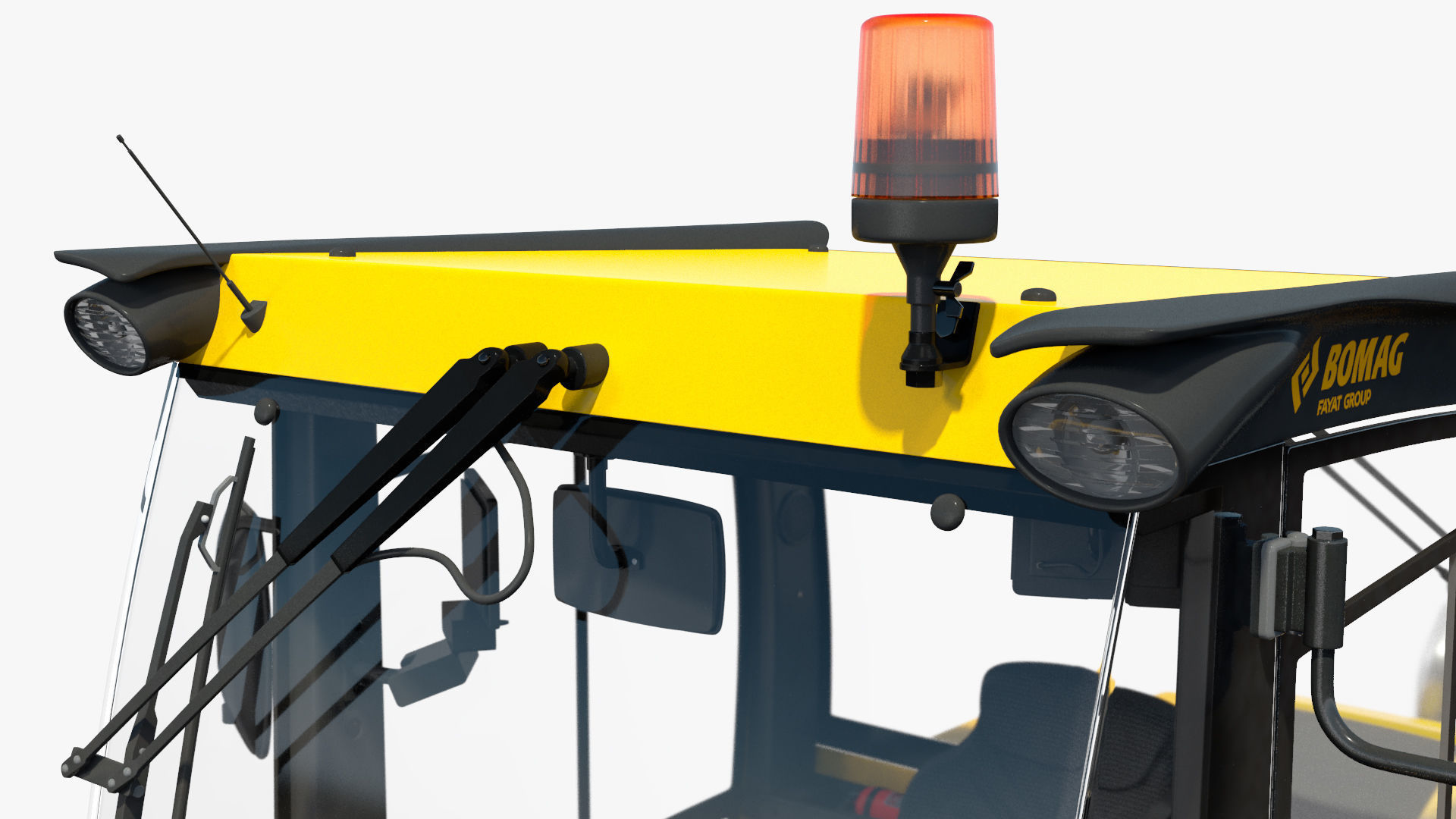 BOMAG BW226 DH5 Single Drum Compactor Dirty Rigged 3D model_30