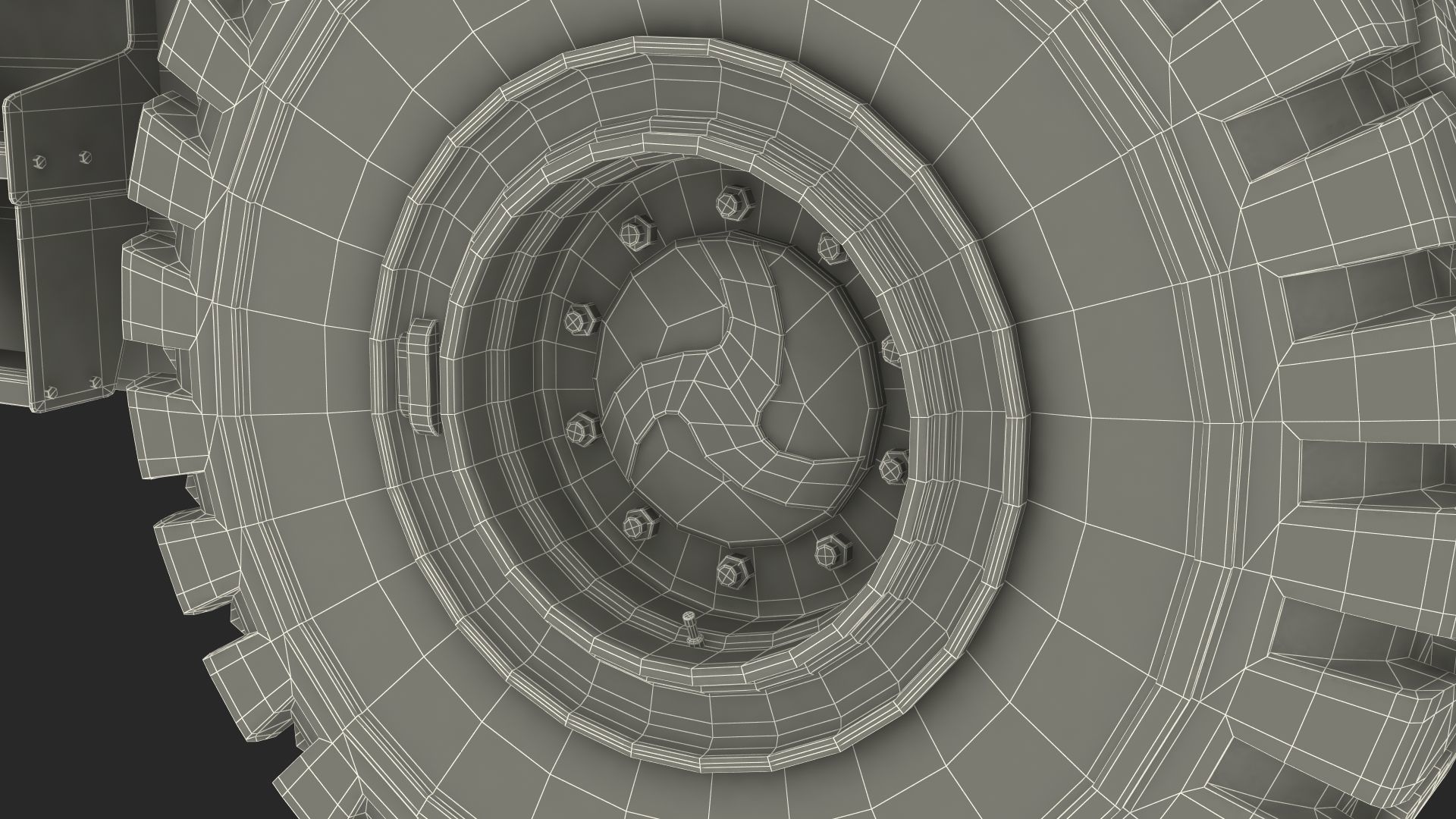 BOMAG BW226 DH5 Single Drum Compactor Dirty Rigged 3D model_51