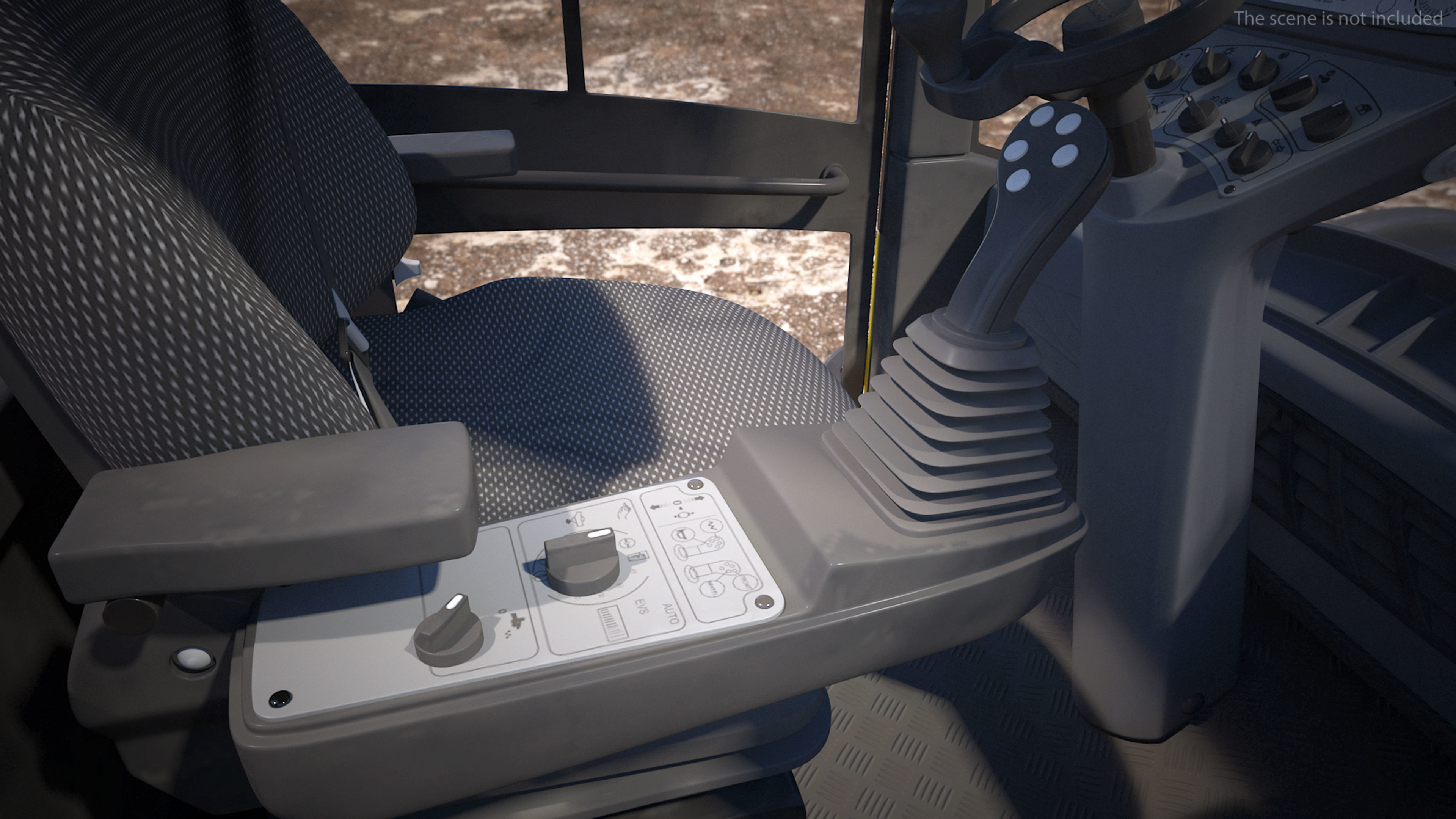 BOMAG BW226 DH5 Single Drum Compactor Dirty Rigged 3D model_15