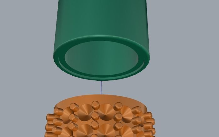 Bullet pendant with spoon Model 1731 3D print model_4