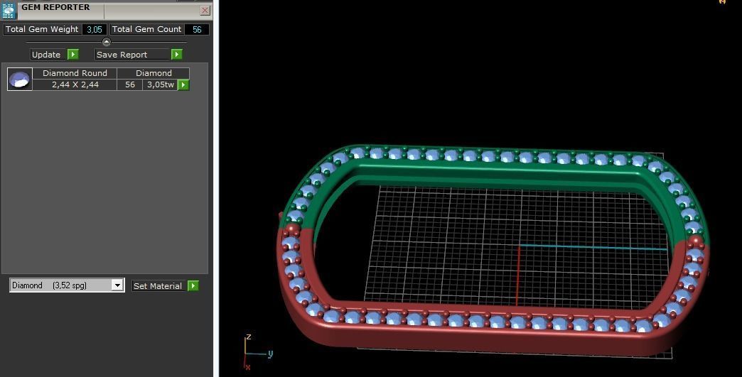 Frame Model 1730 3D print model_9