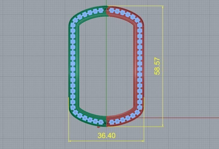 Frame Model 1730 3D print model_6