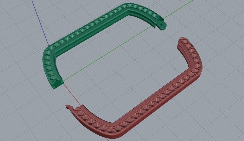 Frame Model 1730 3D print model_2