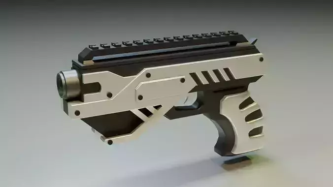 Sci-fi Pistol 