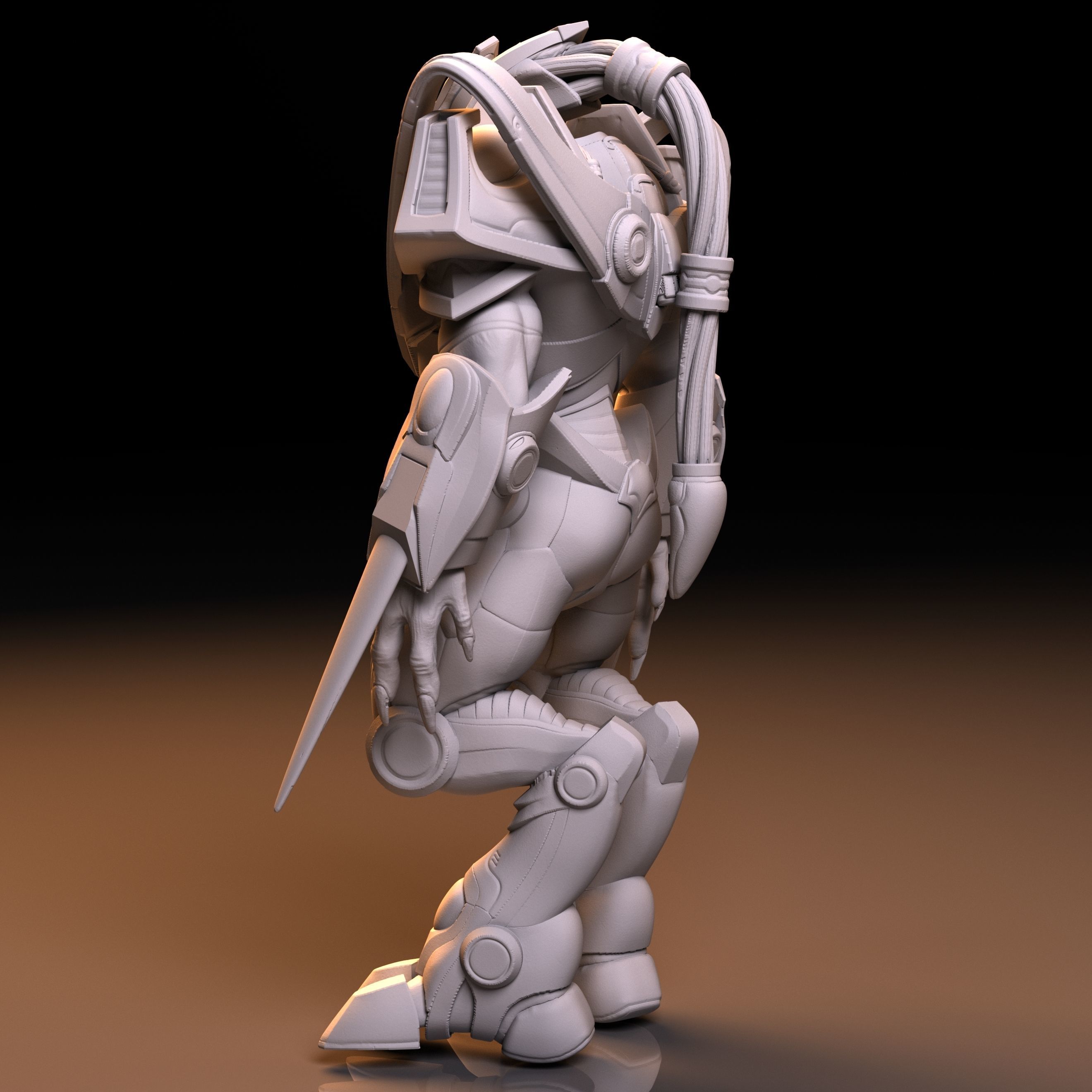 Zealot - starcraf2 3D print model_3