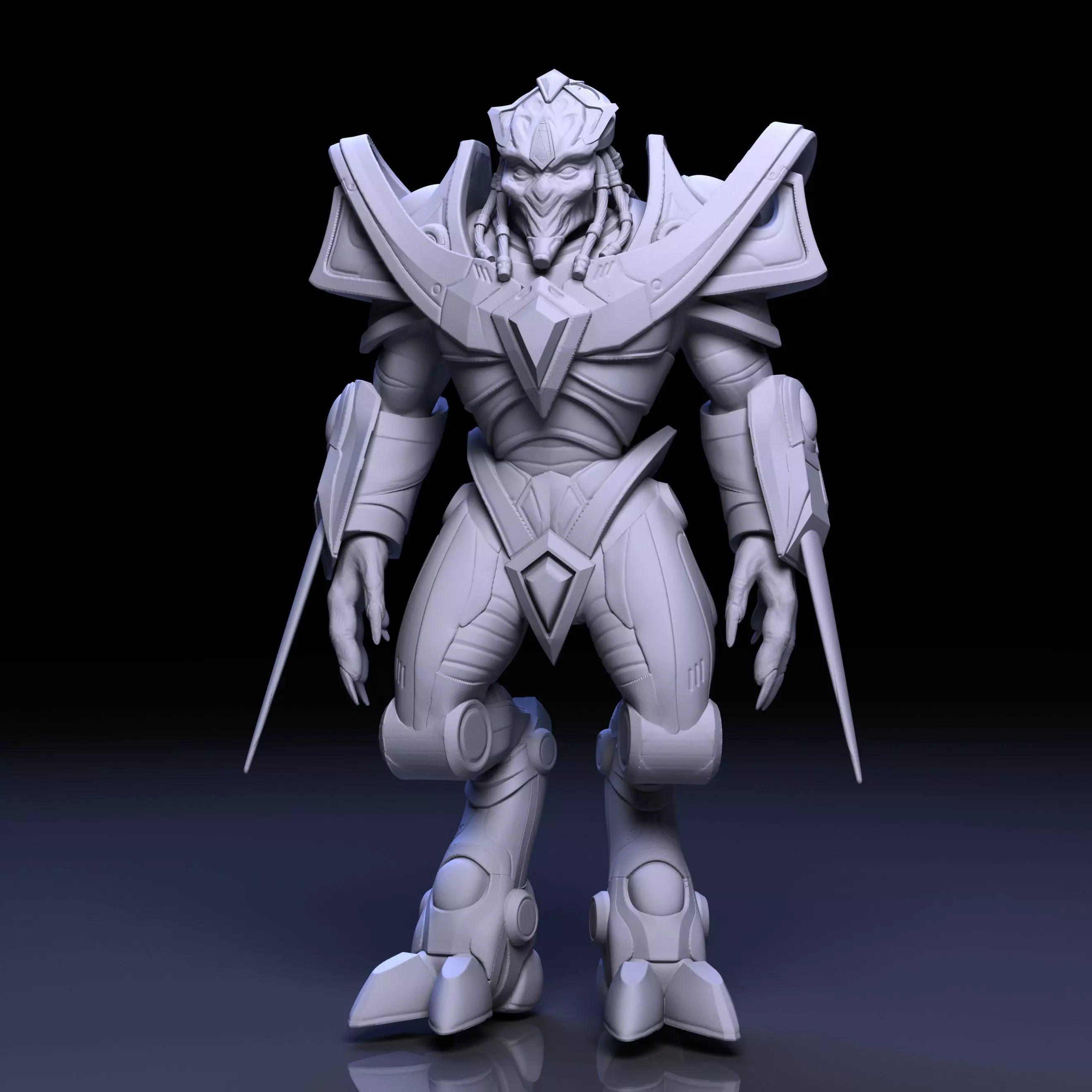 Zealot - starcraf2 3D print model_0