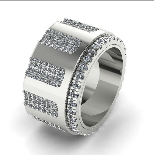 Ring Model 1741 3D print model_1