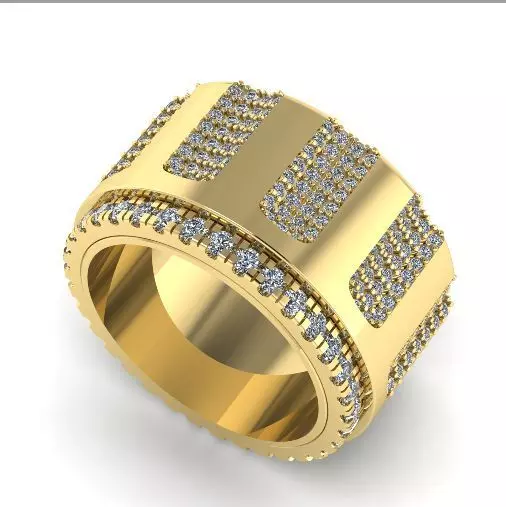 Ring Model 1741 3D print model_0