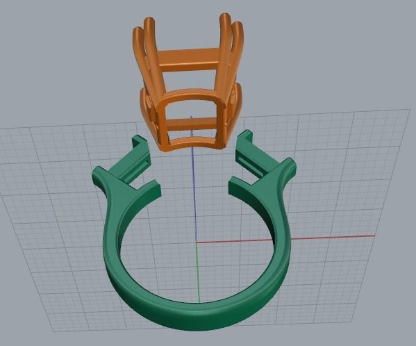 Ring Model 1739 3D print model_5