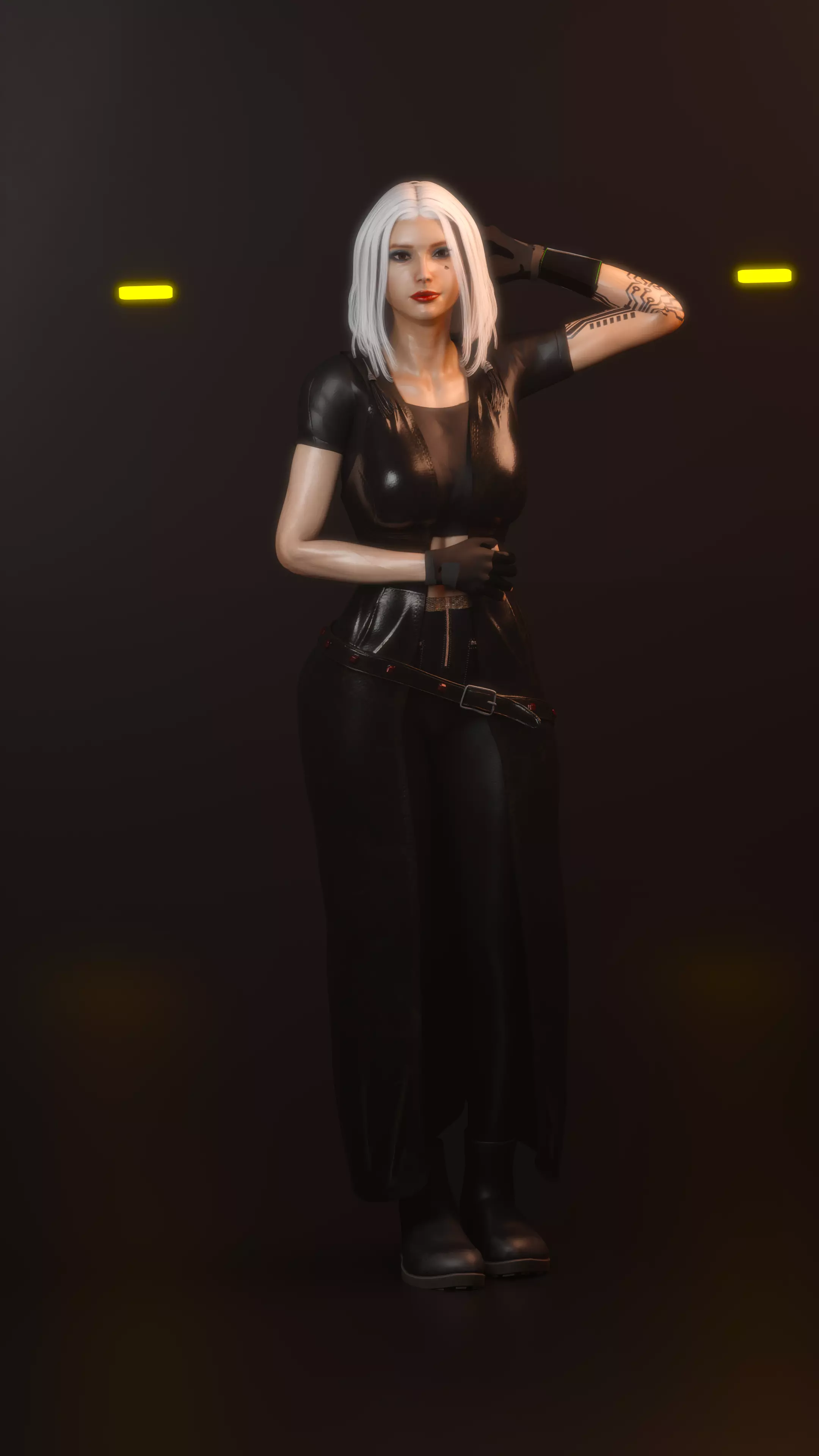 Fantasy Dystopian Warrior Character - Vega 3D model_0