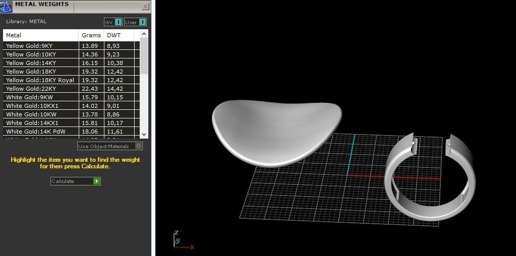 Ring Model 1755 3D print model_8