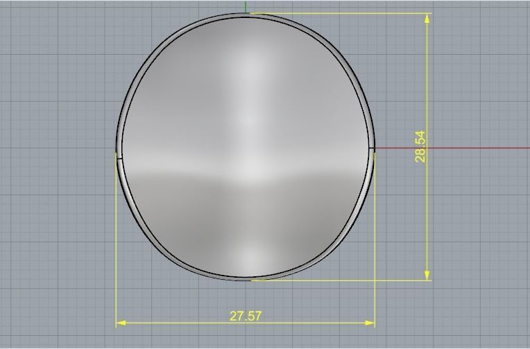 Ring Model 1755 3D print model_6