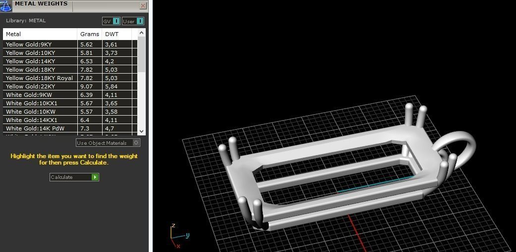 Pendant 3dm render stl obj Model 1752 3D print model_8
