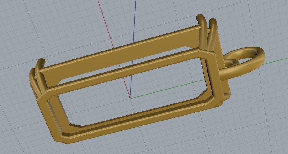 Pendant 3dm render stl obj Model 1752 3D print model_4