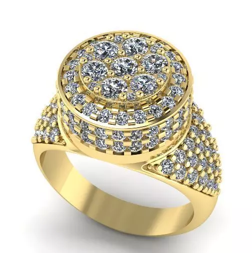 Ring 3dm render stl obj Model 1751 3D print model_0