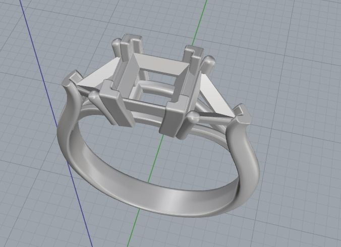 Ring Model 1749 3D print model_2
