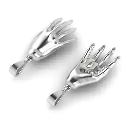 Pendant in the shape of a hand Model 1777