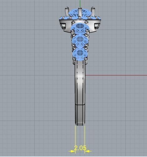 Ring Model 1769 3D print model_7