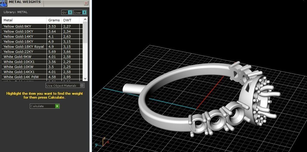 Ring Model 1769 3D print model_8