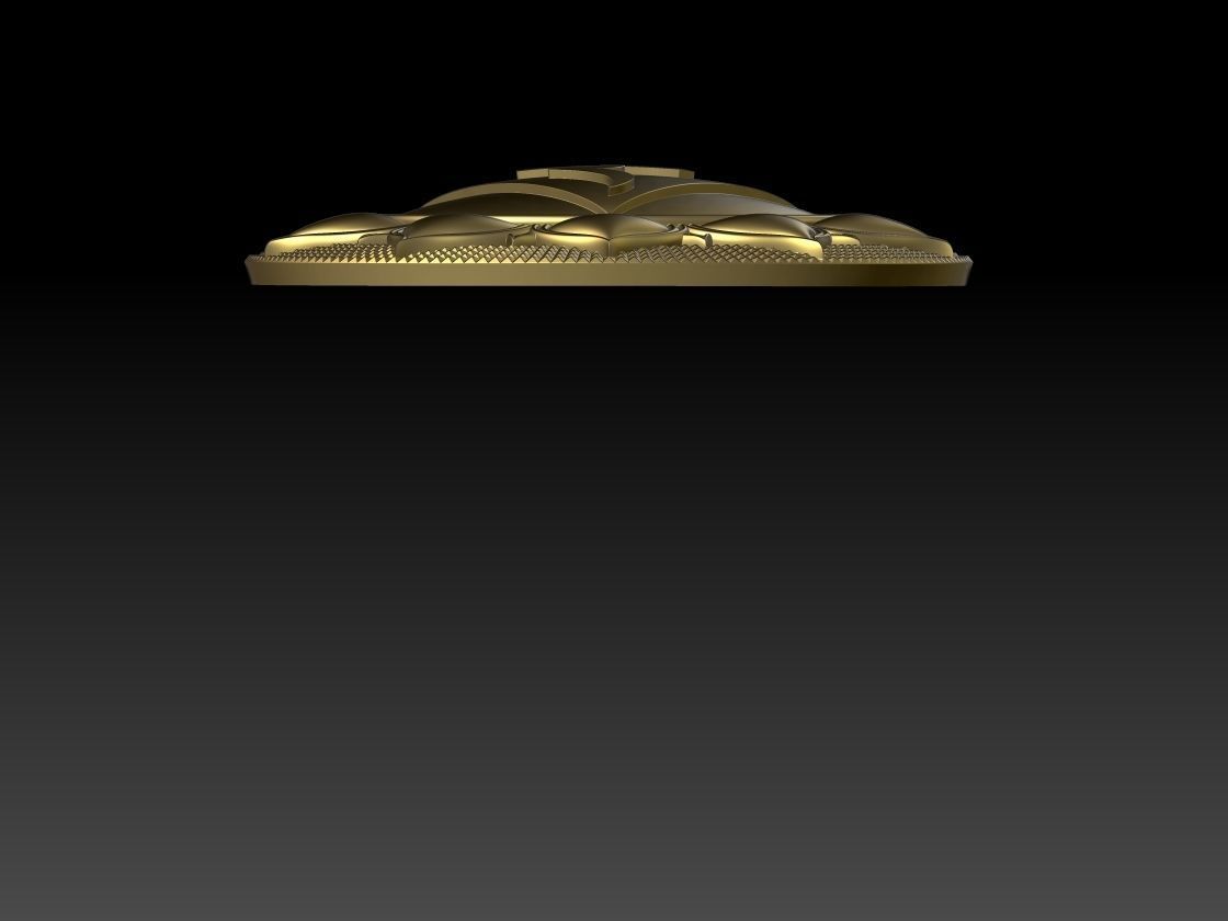 Manipura chakras Pendant  3D print model_17