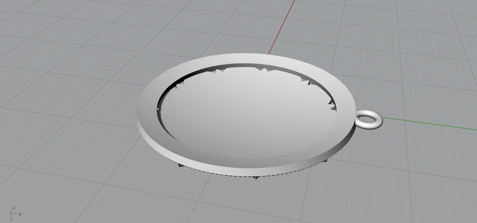 Manipura chakras Pendant  3D print model_12