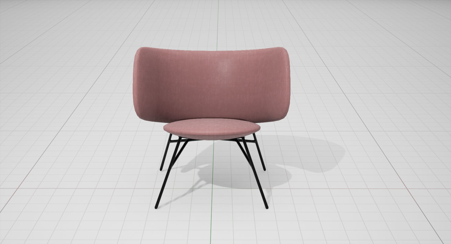 PlusHalle Stella 2-0 UE4 Low-poly 3D model_4