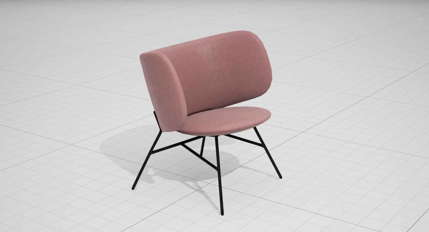 PlusHalle Stella 2-0 UE4 Low-poly 3D model_5