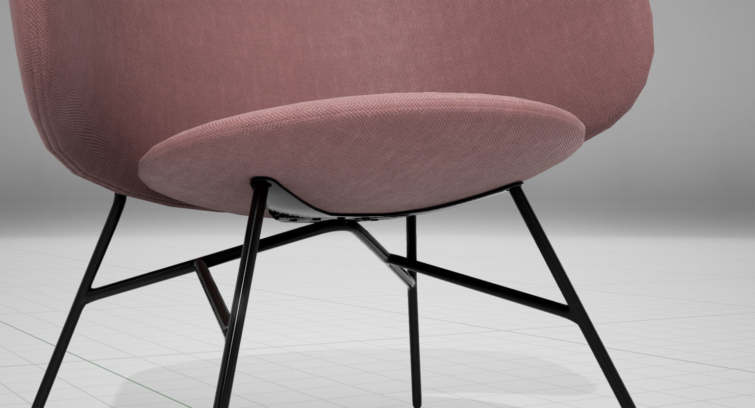 PlusHalle Stella 2-0 UE4 Low-poly 3D model_10