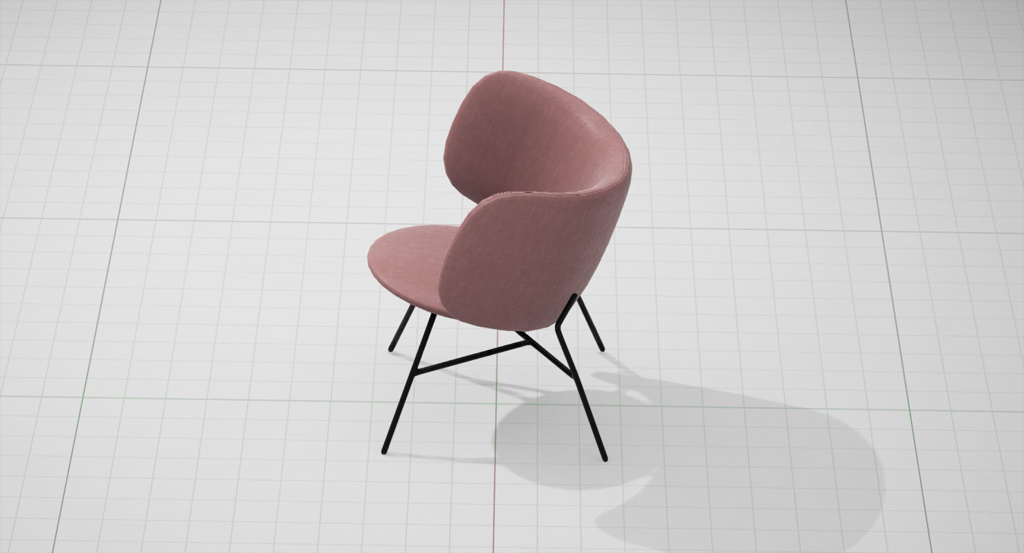 PlusHalle Stella 2-0 UE4 Low-poly 3D model_8