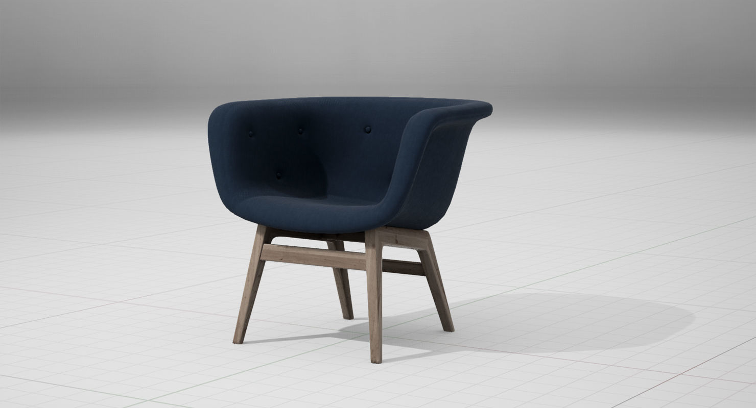 PlusHalle Chester UE4 Low-poly 3D model_9