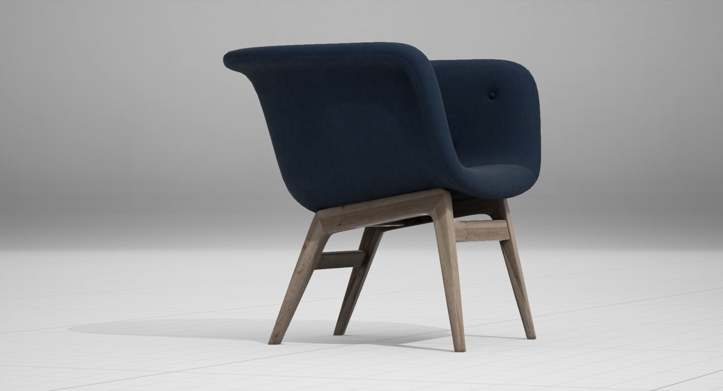 PlusHalle Chester UE4 Low-poly 3D model_11