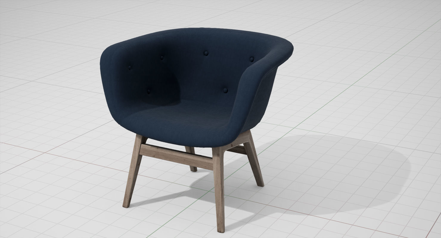 PlusHalle Chester UE4 Low-poly 3D model_2