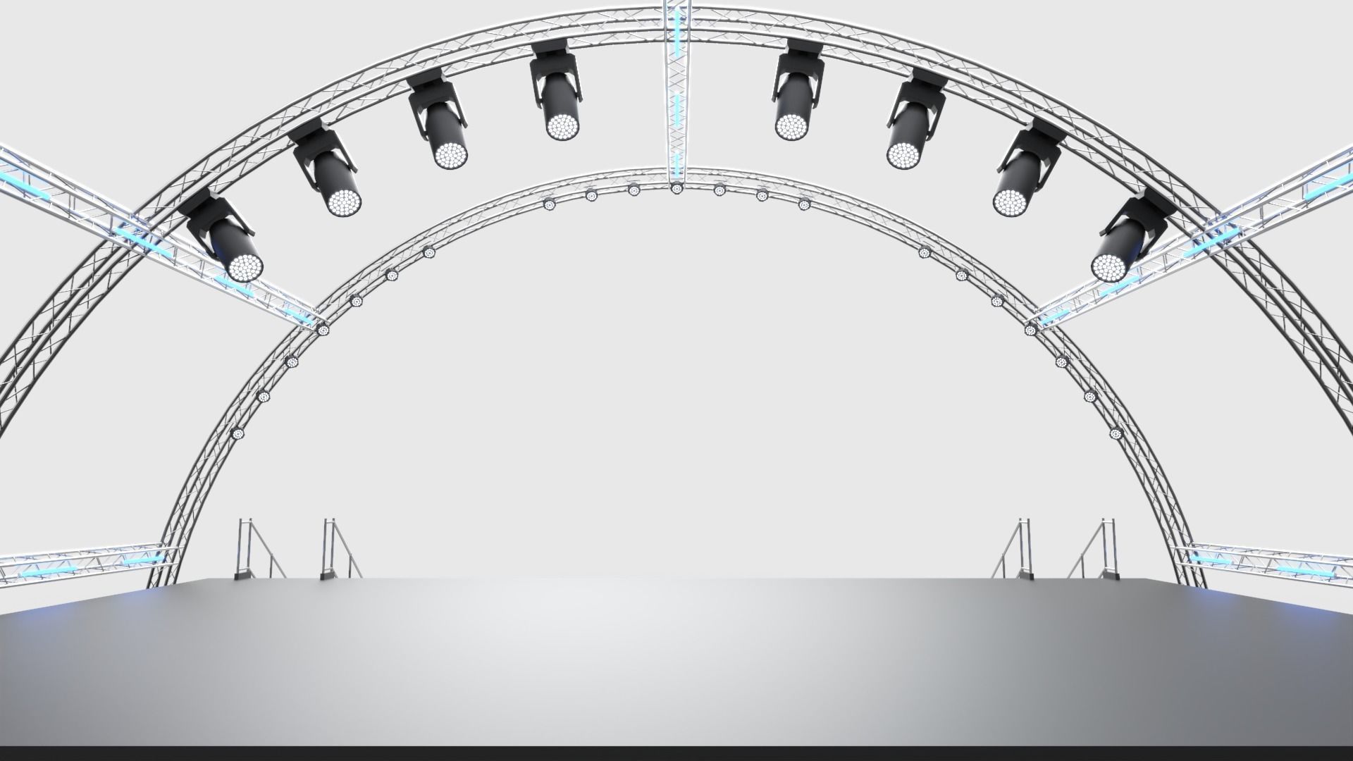 Concert Stage 9 3D model_4