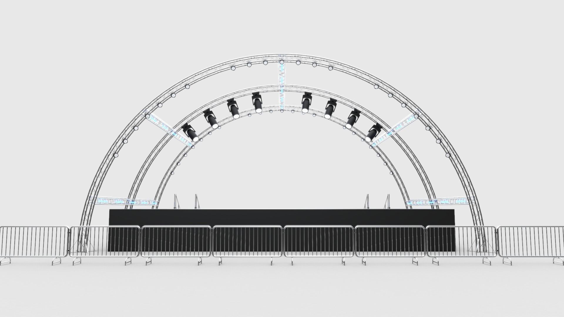 Concert Stage 9 3D model_1