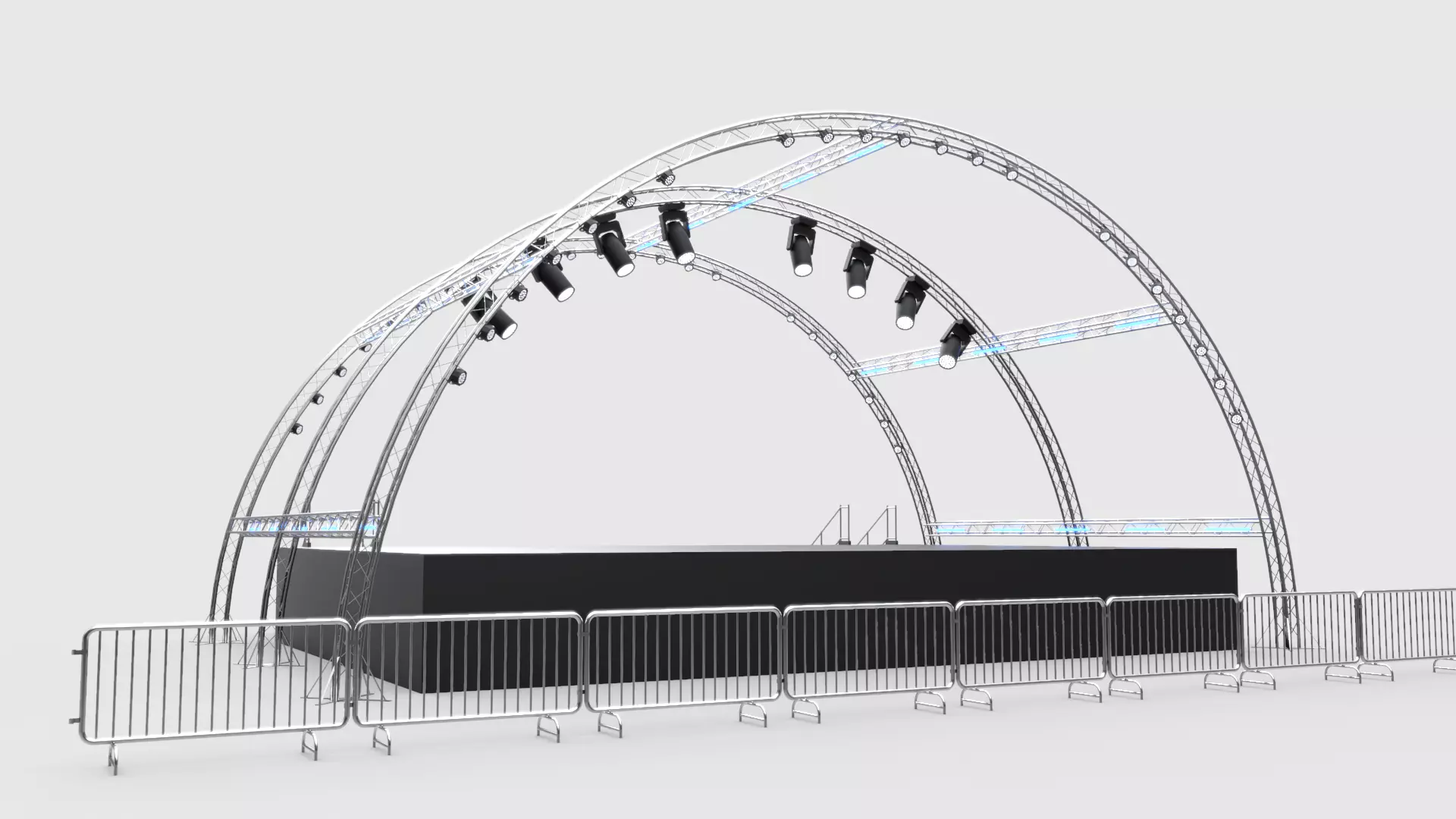 Concert Stage 9 3D model_0