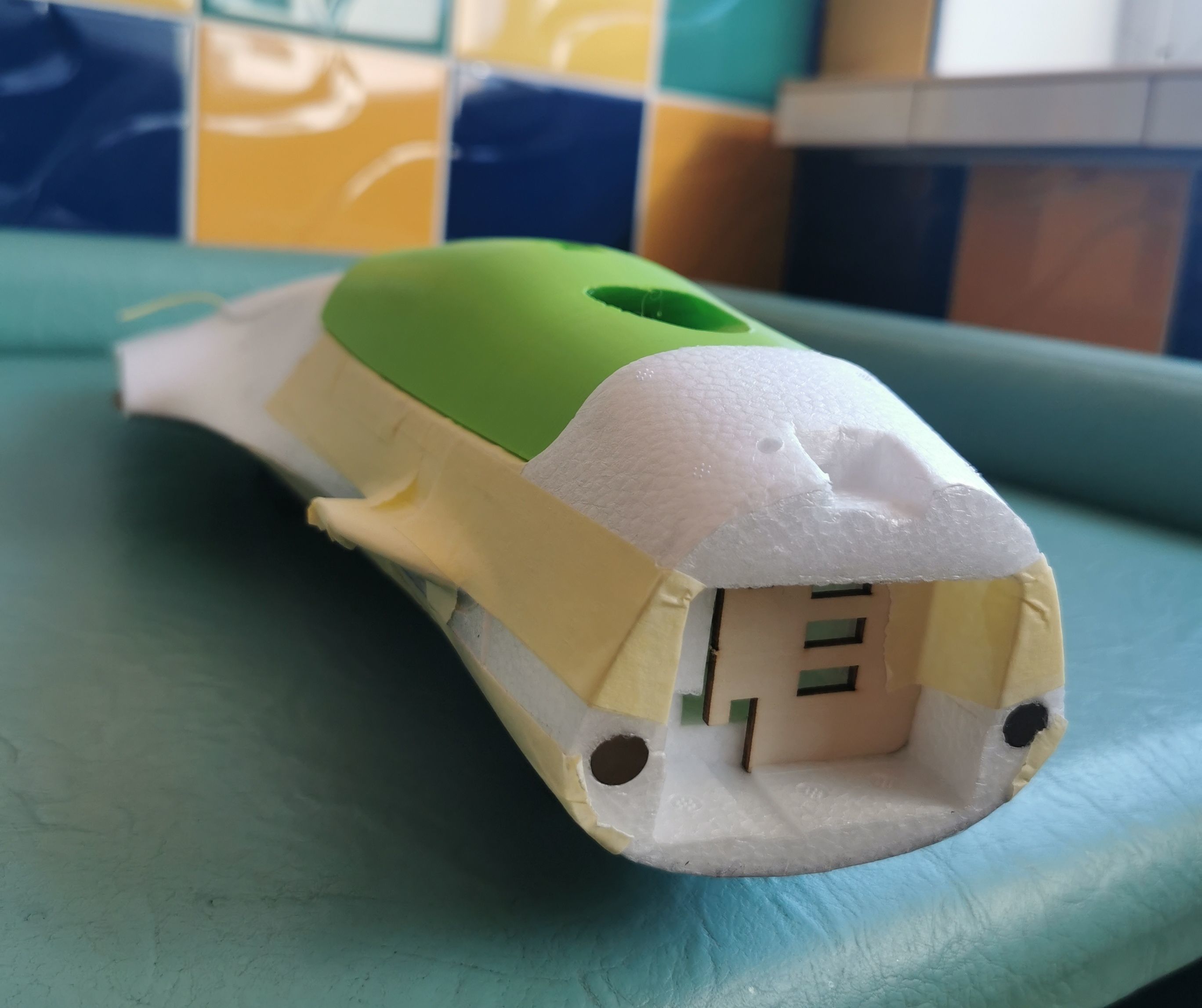 AtomRC Dolphin front cover 3D print model_4