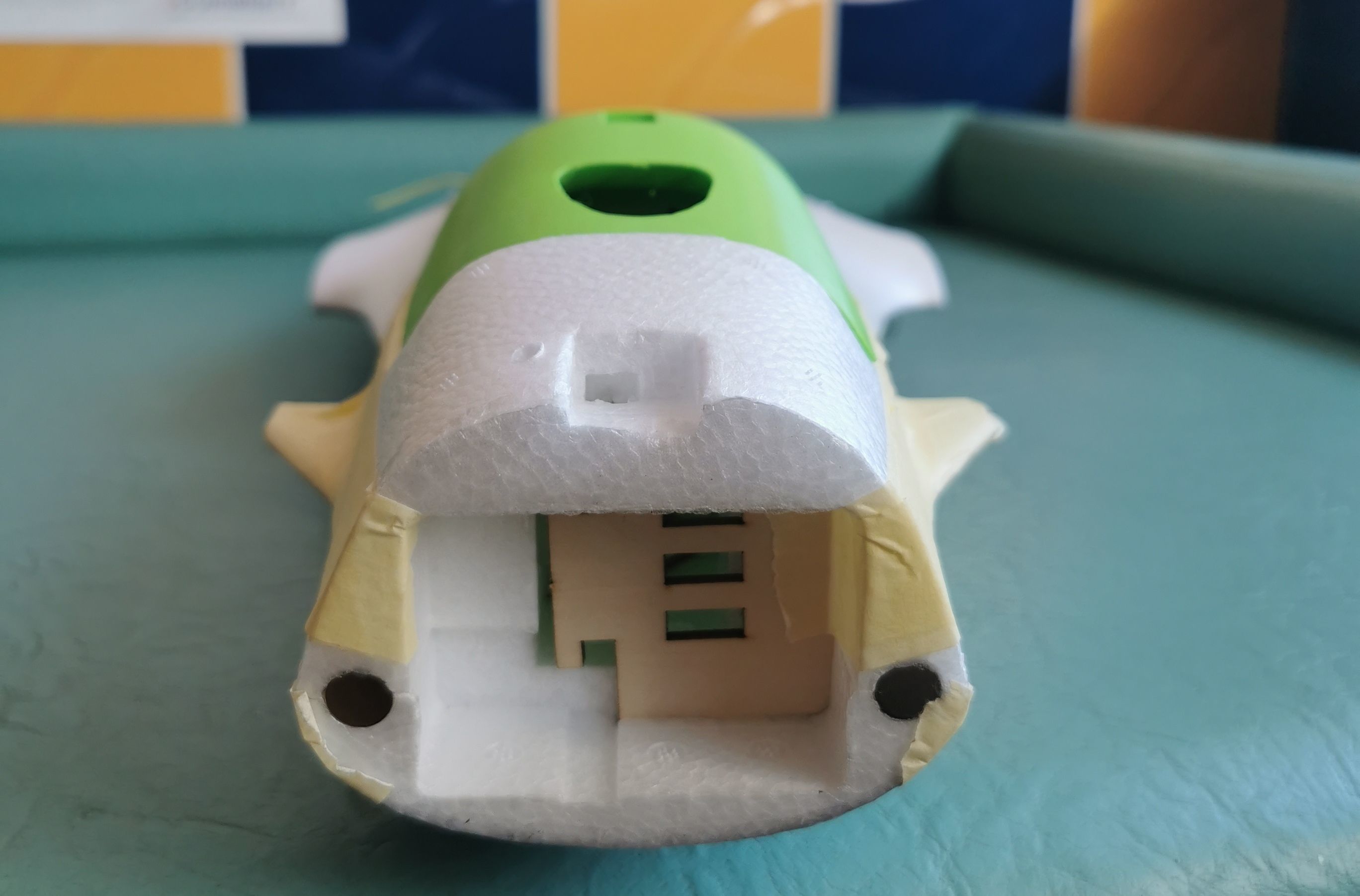 AtomRC Dolphin front cover 3D print model_1