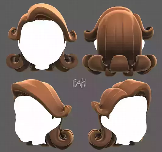 Base Hair for girl V20