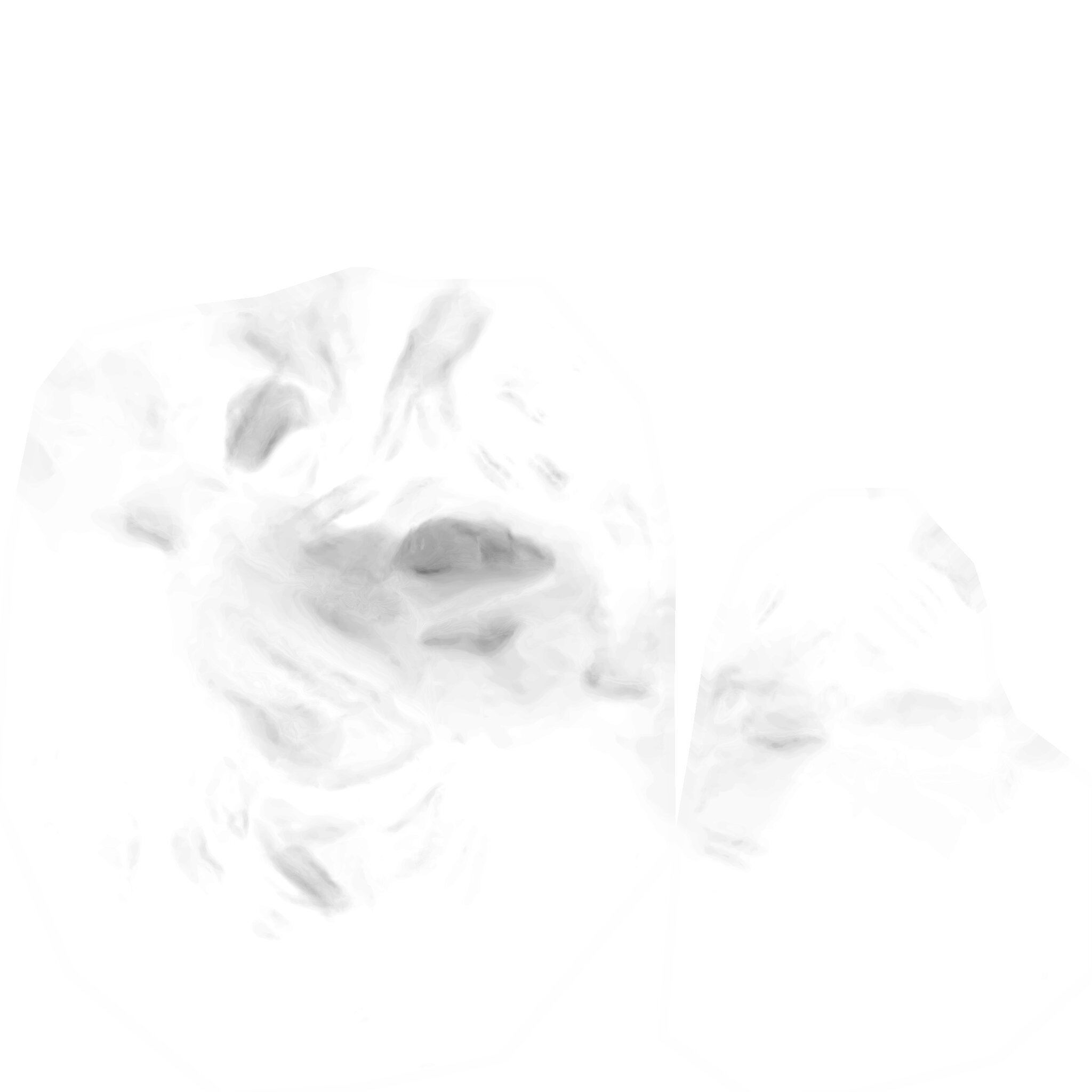 3 rock types Low-poly 3D model_15