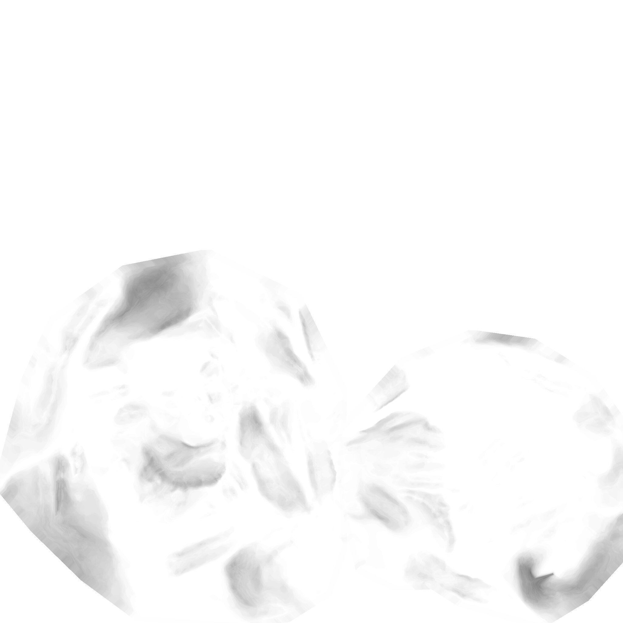 3 rock types Low-poly 3D model_23