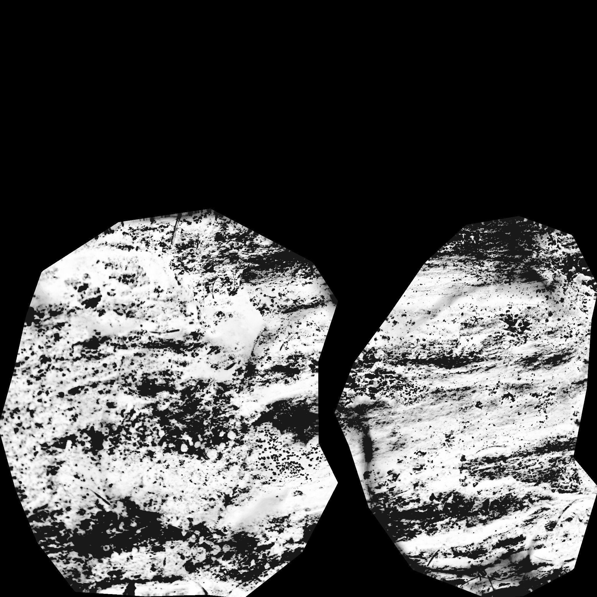 3 rock types Low-poly 3D model_18