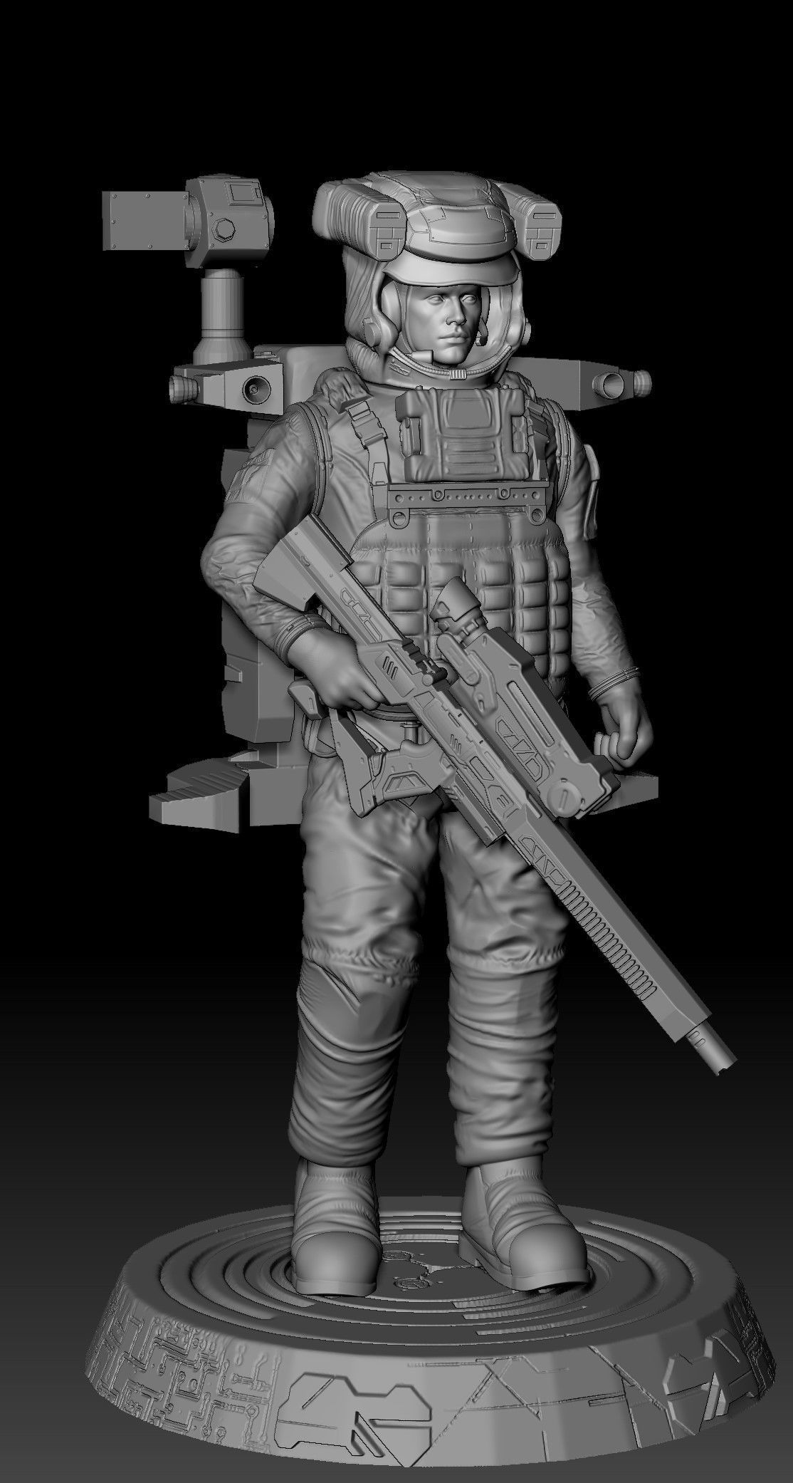 Boundary Astroperator 3D print model_5