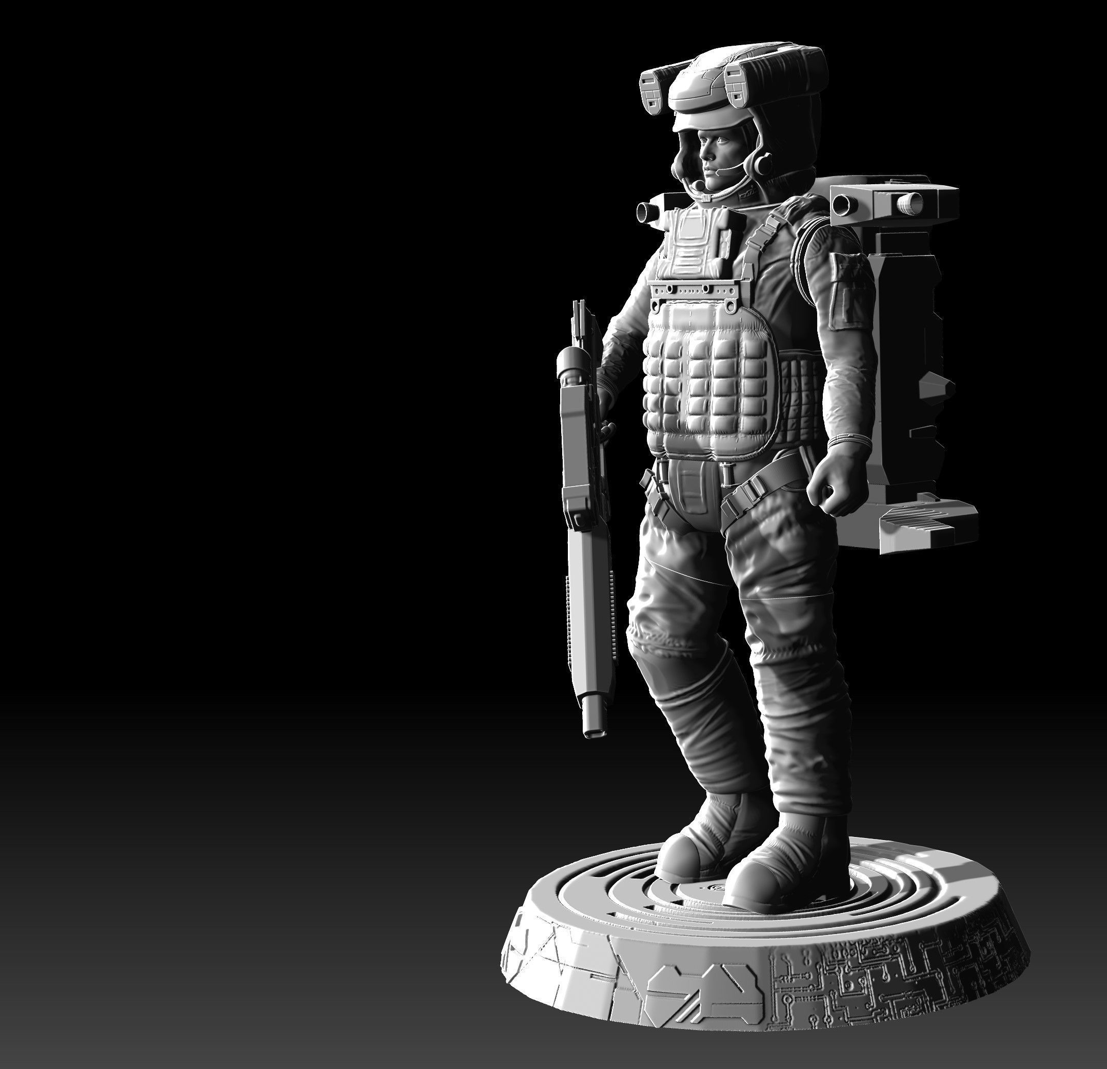 Boundary Astroperator 3D print model_2