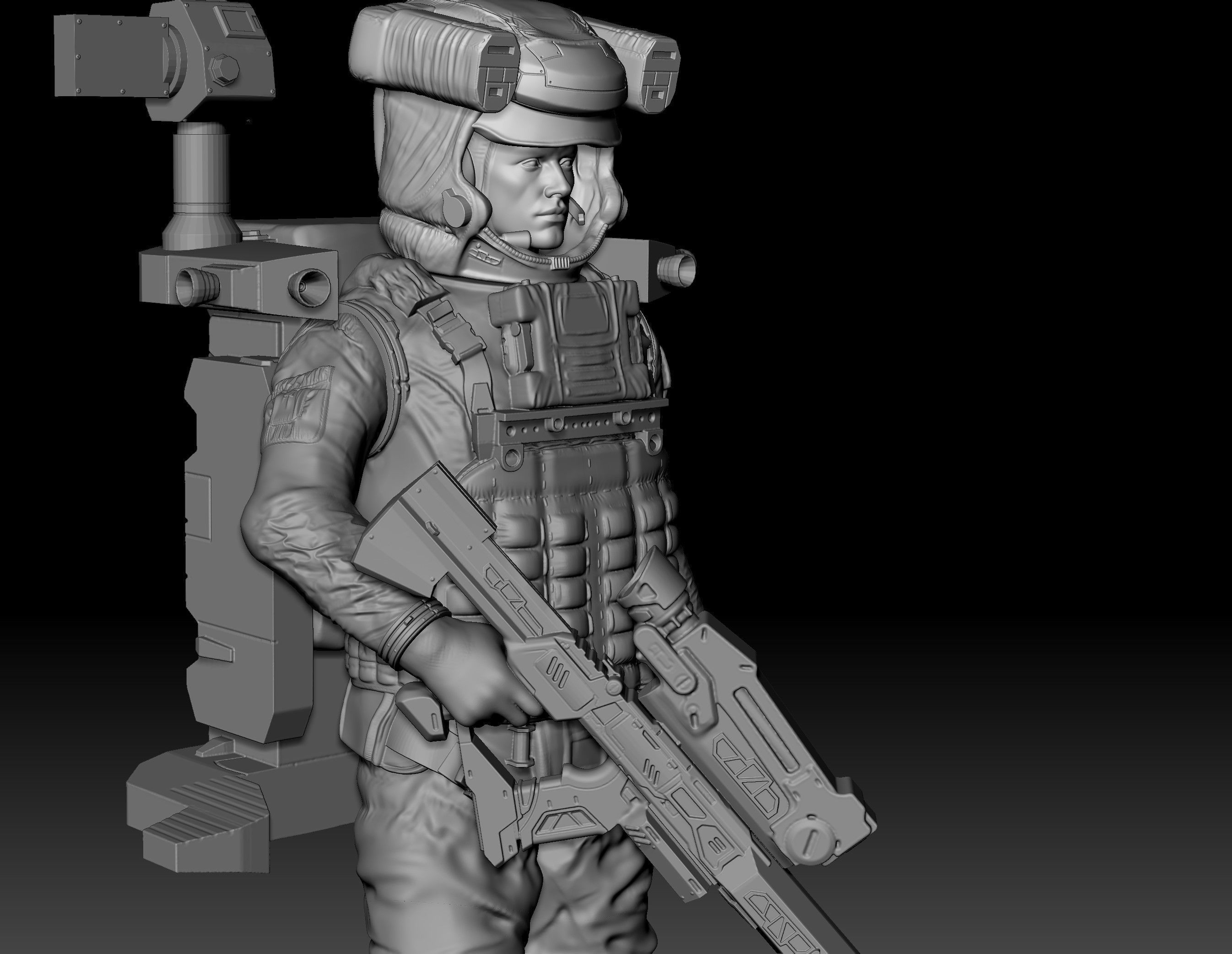 Boundary Astroperator 3D print model_4