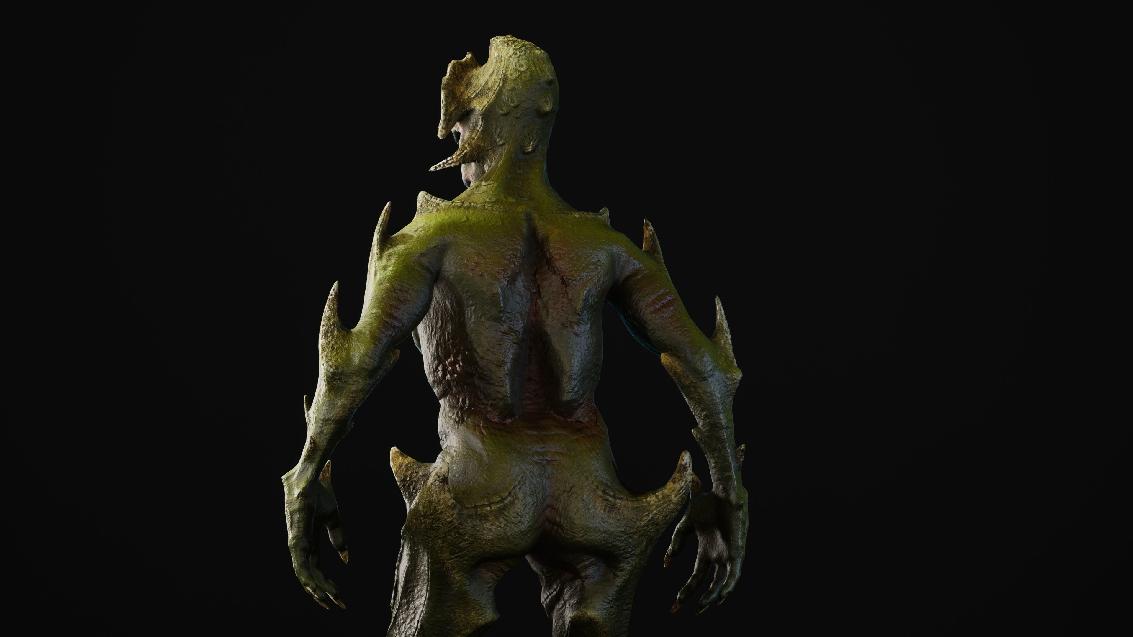 Mutant Vacho Low-poly 3D model_53