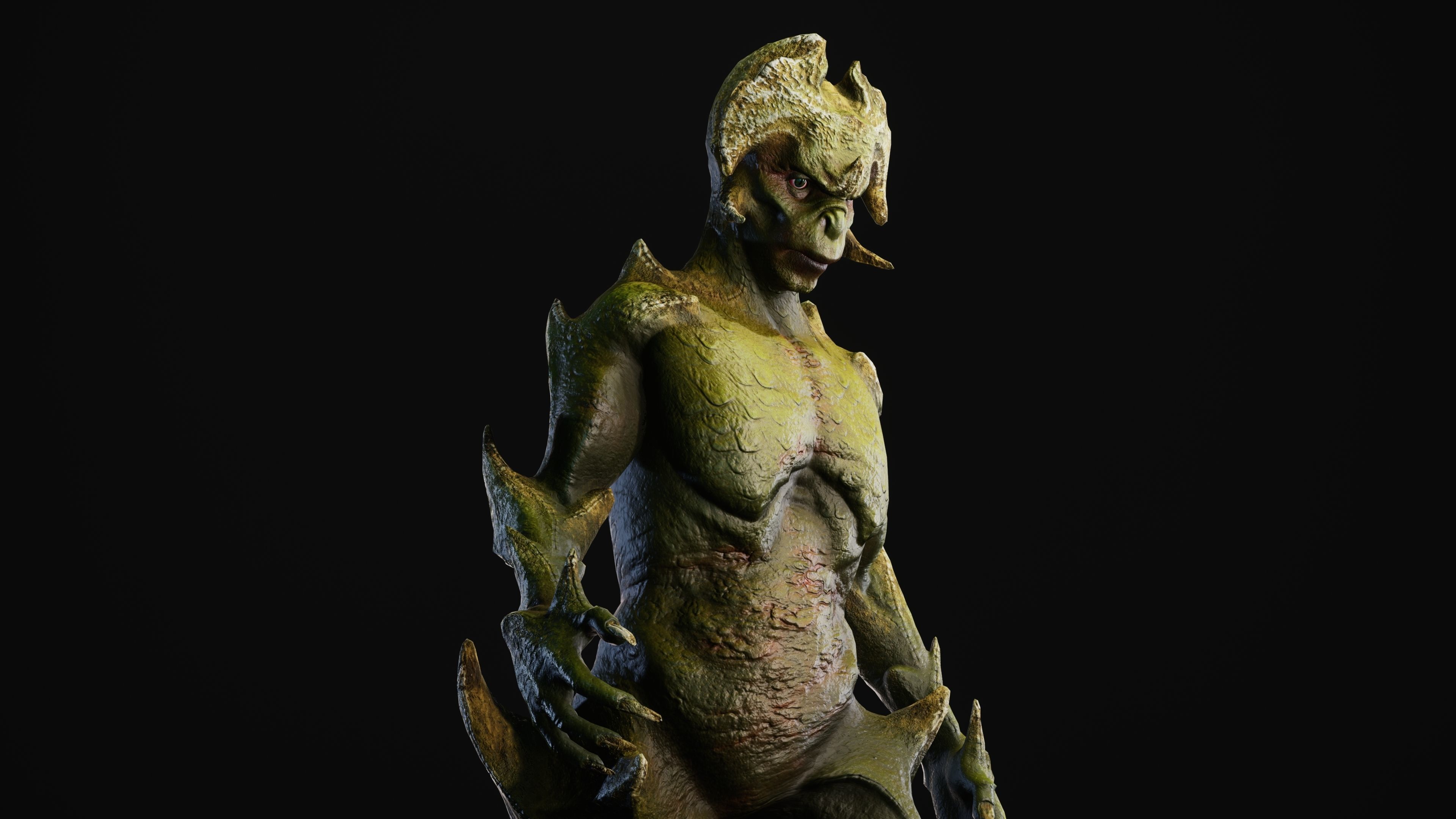 Mutant Vacho Low-poly 3D model_72